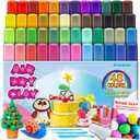 Magic Clay - Air Dry Clay 48 Colors, Modeling Clay for Kids with Tools, Soft & Ultra Light, Toys Gifts for Age 3 4 5 6 7 8+ Years Old Boys Girls Kids
