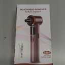 Blackhead Remover Vacuum with Heating, Blackhead Extractor 3 Adjustable Suction Levels 9 Modes, Pore Vacuum Blackhead Suction Remover, Comedone Extractor Kit for Deep Pore Cleaning (Golden)