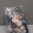 Boho Throw Blanket, Blue Lightweight Blankets for Summer, 100% Cotton Bohemian Decorative Throw Blanket, 50"x60" Reversible Muslin Breathable Woven Farmhouse Blankets Quilt, (Retro Vines)