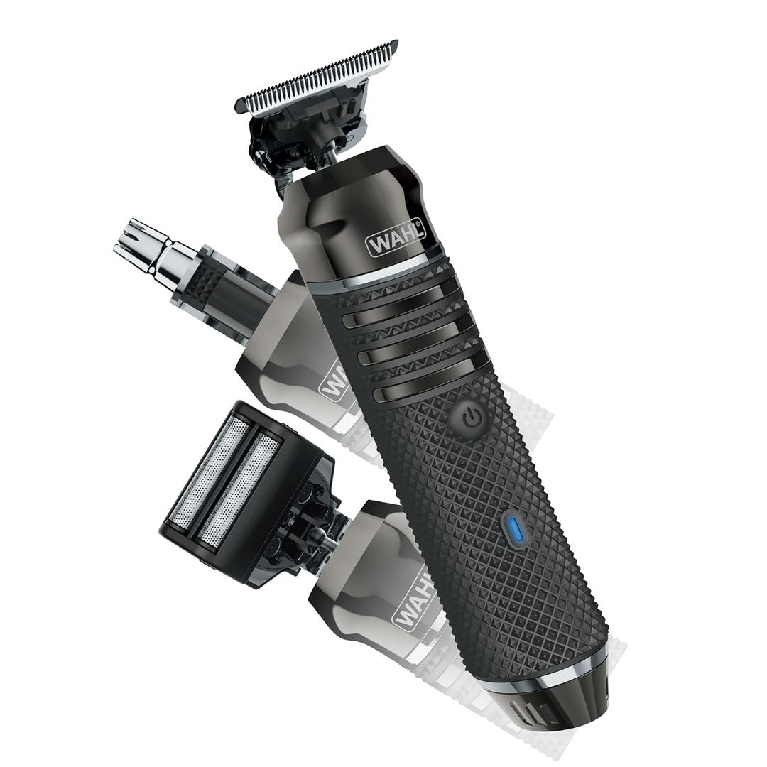 Wahl USA Pro Series High Visibility Skeleton Style Trimmer, Lithium-Ion Cordless USB Rechargeable All in One Shaving & Close Cutting Beard Trimmer for Men with Near Zero Gap Blade  3026018