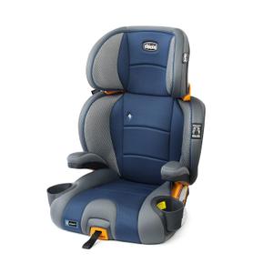 Chicco KidFit Adapt Plus 2-in-1 Belt-Positioning Booster Car Seat, Backless and High Back Booster Seat, for Children Aged 4 Years and up and 40-100 lbs., Vapor/Grey, Exp date: December 2033