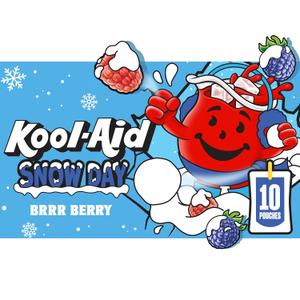 Kool-Aid Ghoul-Aid Scary Berry Artificially Flavored Drink, 10 ct Box, 6 oz Pouches BBD: 09/20/25