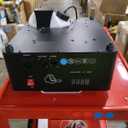 2000W Professional Fog Machine Dual Nozzle with 16 RGB LED, DMX Control Adjustable Smoke Direction, 2.5L Tank LCD Display 30000CFM for Halloween Christmas Stage DJ Party Club Events (Black)