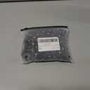 Women's Y2K Polka Dots Backless Halter Tops Sleeveless Ruched Fitted Low Cut Crop Top (Black, S)