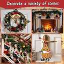 2 x Black Cat Christmas Ornaments 2025, Black Cat Ornaments for Christmas Tree, Funny Christmas Ornaments, Christmas Decor,Personalized Gifts for Lovers