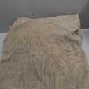 Genina 100% Waterproof Chair Covers for Dining Room Set of 6, Large Dining Room Chair Covers Protectors Stretch Kitchen Parson Chair Slipcovers for Home, Restaurant (Large, Leaves-Taupe)