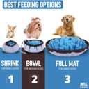 PET ARENA Snuffle Mat for Dogs - Adjustable Interactive Puzzle Toy for Large & Small Breed Slow Feeder for Mental Stimulation & Stress Relief Encourages Natural Foraging Ideal for Indoor & Outdoor Use