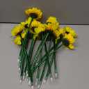 Chinco 16 Pcs Sunflower Pens Artificial Flowers Ballpoint Pens Creative Sunflower Gel Ink Pen 0.7mm Flower Writing Pen for Office Home Present Party Favor Decor