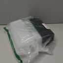 Hushee 25 Pack 17 oz Small Meal Prep Containers with 3 Compartments Snack Containers with Lid Disposable Plastic Bento Box Travel Lunch Food Boxes Stackable for Office Picnic (Black,Clear)