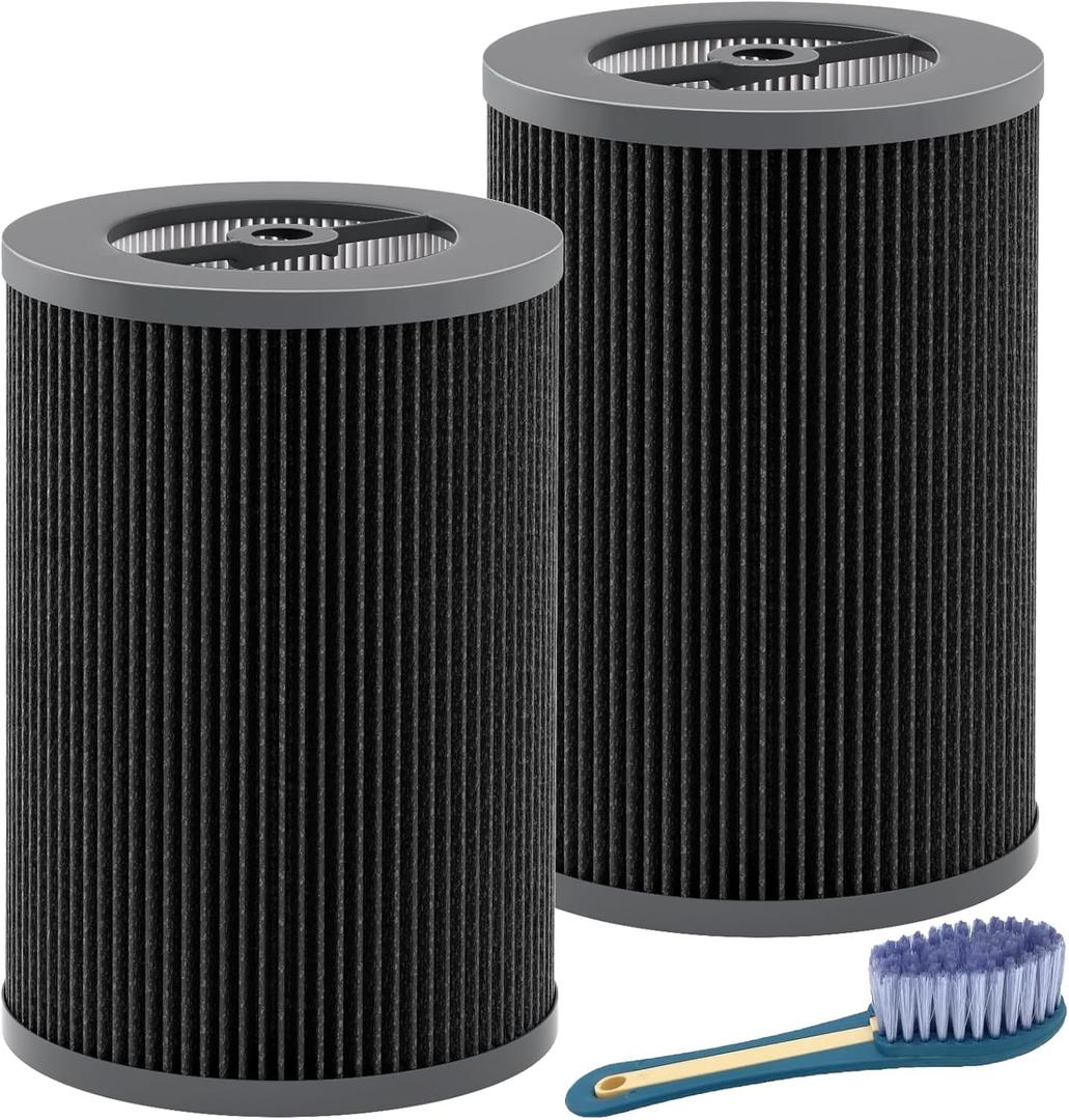 Leemone 2 Pack Air Pro PECO-HEPA Tri-Power Filters Replacement Compatible with Molekule Air Pro | Air Puri-fier, High-Efficiency Replacement Filter