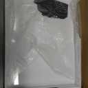 White Tray 1612" with Cut Handles - Spill Proof Decorative Tray is an Ideal Countertop Organizer for Living Rooms, Ottoman Coffee Tables, Offices, Kitchens & Serving Guests