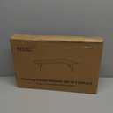 NATURE'S SOURCE Corner Floating Shelves Set of 3, Corner Shelves Wall Mounted, for Bedroom Kitchen Living Room Bathroom Office Gothic Style (White, Set of 3)