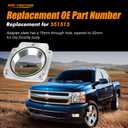 551513 LS Throttle Body Adapter 92mm Compatible with LS1 3 Bolt Intake Manifold to LS3 4 Bolt Throttle Body DBC L33 L59 LM4 LM7 LQ4 LQ9 LR4 LS6 LSX 4.8L 5.3L 5.7L 6.0L Replacement for 551513
