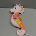 Fuzqq Baby Girl Toys 0-6 Months,Musical Stuffed Animal Plush Toy with Rattle,Soft Newborn Toy for 0 3 6 9 12 Months Girls,Baby Girl Gift,Pink