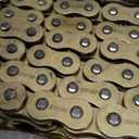 HILAKE 520 Motorcycle Chain 130 Links O-Ring with Connecting Master Link and Chain Breaker Heavy Duty Drive Chain for Motorcycle Bicycle Go Kart Mini Trail Bike