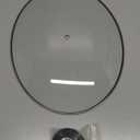 6 Quart Oval Glass Lid Compatible with Hamilton Beach Slow Cooker 33665G, Crock Pot Replacement lid, Slow Cooker Crock Pot Lid Replacement Part, 1 Pack