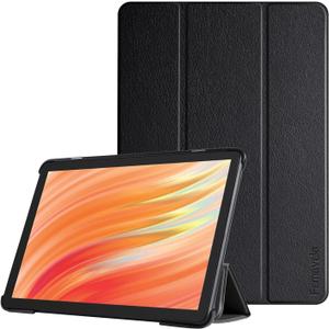 Famavala Shell Case Cover for 10.1" Amazon Fire HD 10 Tablet (13th Generation, 2023 Release) (Black)