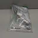 Zober Pants Hangers Non Slip - 20 Pack Open Ended Pants and Jean Hangers for Closet - Space Saving Clothes Hanger - Strong, Durable, Metal Pant Hangers (Black) (Chrome)