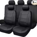 DICKIES, Vegan leather, Front and Rear Seat Covers