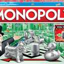 Monopoly Game, Family Board Games for 2 to 6 Players & Kids Ages 8 and Up, Includes 8 Tokens (Token Vote Edition), 10.51 Inches X 15.75 Inches X 0.1 Inches