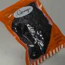 Black Seamless Hair Ties  Cotton Hair Bands  Tiny Elastics Ponytail Holders for Toddlers, 1 Inch in Diameter, Black, by Nspring