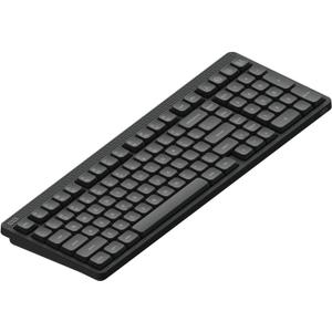 NuPhy Node100 Wireless Mechanical Keyboard, Hot Swappable Custom Low Profile Keyboard, 103 Keys Computer Gaming Keyboards, Supports Touch Gestures, PBT Keycaps, RGB Backlit, Bluetooth/2.4GHz/USB-C (Gray)