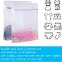 SUERIV Laundry Bags Mesh Wash Bags,delicate laundry bag for College,Dorm,Storage(16 x20 inch),4Pcs, Large