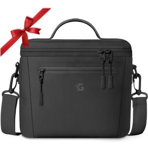 GLORIEROO Insulated Lunch Box Bag Women Girls - Waterproof Leakproof Lightweight Reusable Cooler for School Work Picnic - Back to School Size: Small 8L