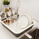 Home Foldable Drainer Kitchen Drainer Holder Storage Bowl Tableware Portable Drying Plate