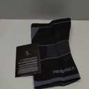 NEENCA Professional Knee Brace for Pain Relief, Medical Knee Compression Sleeve, Knee Support with Horizontal Knit Tech for Meniscus Tear, ACL, Arthritis, Joint Pain, Runner, Workout- FSA/HSA APPROVED (XXX-Large, Upgraded Version - Black Gray)