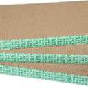 Kitty City XL Wide Corrugate Cat Scratchers 3 Pieces, Cat Scratching, Cat Scratch Pad, Door Clips, Furniture Protectors from Cat Scratching (XL 3-Pack Geometric Print (Mint))