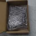 Mellewell #8 x 1-1/2" Pan Head Self Tapping Screw, Pan Head Sheet Metal Screws Wood Screws, Stainless Steel 304 (18-8), 100 Pack (Silver)