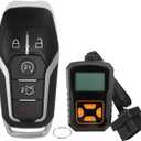 ACROPIX M3NA2C31243300 Keyless Entry Remote Key Fob for Ford Edge Explorer 2016-2017 for Ford Fusion 2013-2016 902MHz Replacement Car Control Key Kit DIY Tool 5 Buttons Black