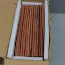 100 Vintage Brown/Red Faux Brick Wall Tiles, 3D Thin Brick Veneers for Bedroom, Bathroom, Kitchen, Fireplace and Fence Wall Panels (14.2 sq ft) (100 Pieces, 8.66"x2.36"x0.15")