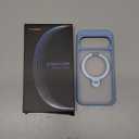 TORRAS 360 Spin Magnetic Stand for Google Pixel 10 Case / 10 Pro Case, Fit for Magsafe, Shockproof Translucent Lightweight Slim Pixel 10 Pro Phone Case with Stand & Ring Holder, Light Blue