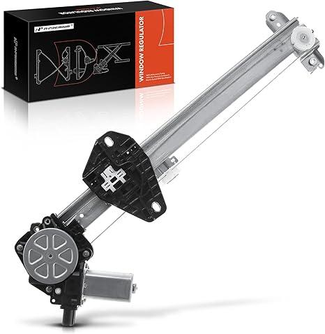 A-Premium Power Window Regulator with Motor (2-Pin) Compatible with Honda Accord 2008-2012 Crosstour 2012-2014 Rear Passenger Side
