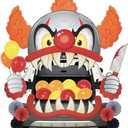 JOYIN Halloween Clown Trunk or Treat Car Decorations Kit, Outdoor Indoor Stickers Decor, for Haunted House SUV Archway Garage