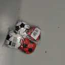 2 x 2Pcs Soccer Footbag Sacks, Plush Footbags Toy, Outdoor Indoor Party Games