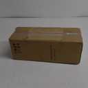 Briful Fake Plants 15'' Faux Palm Plant in Gold-White Pot Realistic Artificial Plants Indoor for Home Farmhouse Centrepieces Wedding Decorations, Blue 