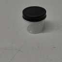 novelinks Black Minimalist Plastic Jars With Lids 20 Pcs 4 oz Mason Jars Small Food Storage for Milkshakes Juice Nuts Cupcakes Candy