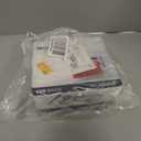 Plasticplace 5 Gallon Trash Bags - White Drawstring Garbage Bag Liners, 19" x 25" (100 Count) Durable, Leak-Proof, Multi-Purpose Tall Kitchen, Bathroom, Office and Car TrashBags Plastic Bags 0.9 Mil