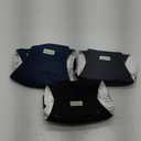 wegreeco Washable Dog Diapers - Washable Male Dog Belly Wrap - Pack of 3 - (Black, Charcoal, Navy, Medium)