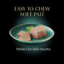 Sheba Perfect Portions Kitten Wet Food, Pate Cat Food Wet Entree, Chicken Recipe, 2.6 oz. Twin-Pack Trays (24 Count, 48 Servings) (EXP 01/31/28)