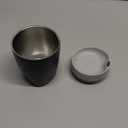 Owala SmoothSip Insulated Stainless Steel Coffee Tumbler, Reusable Iced Coffee Cup, Hot Coffee Travel Mug, Perfect for Cappuccino, BPA Free, 10 oz, Navy (Telescope Tales)