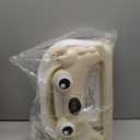 Collapsible Baby Bathtub for Infants to Toddler with Real-time Temp Monitor+Floating Cushion,Foldable Baby Bath Tub Set Applicable 0-36 Month,Portable Travel Baby Tub for Newborns Boy (Beige)