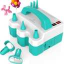 ETENWOLF Electric Balloon Pump for All Balloons 110V 600W Balloon Blower for Party Metalic Latex 260q Foil Balloons, Balloon Inflator for Birthday Decorations (Blue)