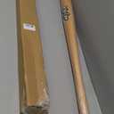 Professional Wood Baseball Bat 21-34 InchHigh-Density Maplewood for High Impact Resistance & Durability, Perfect for Baseball Training & Games (Brown)