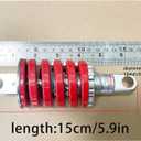Rear Shock Absorbers Compatible With V5 V7 Laotie Boyueda S3 Electric Scooter - 11 Inch Spring Suspension Replacement Electric Scooter Parts (V5 shock absorption)