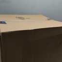 IRIS USA Cat Litter Box, Large Top Entry with Litter Catching Lid, Dog Proof, Enclosed Cat Litter Box, Gray/White