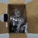 24 Pcs Silverware Set with Steak Knives Food-Grade Stainless Steel Flatware Set for 4 Mirror Cutlery Include Forks Spoons and Knives Set Dishwasher Safe Utensil Sets for Home Restaurant